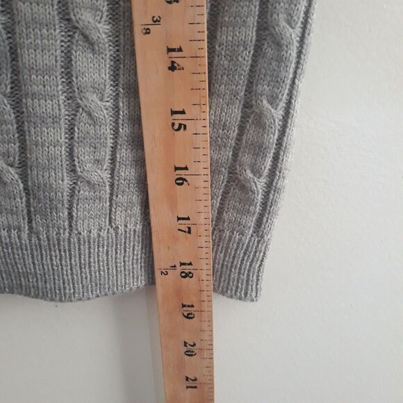 Full Circle & Trend V Neck Sweater Vest Girls Large Sleevess Pullover - Picture 5 of 8